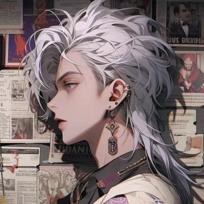 个性化旧漫男生头像图片