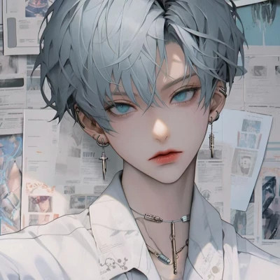 个性化旧漫男生头像图片