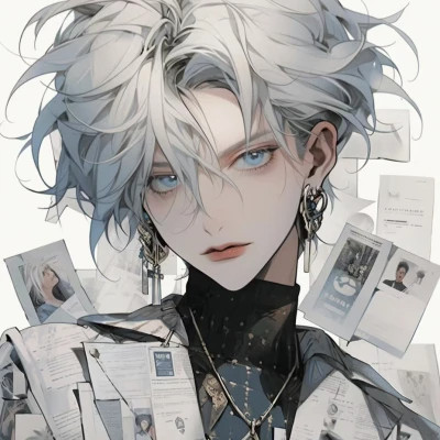个性化旧漫男生头像图片