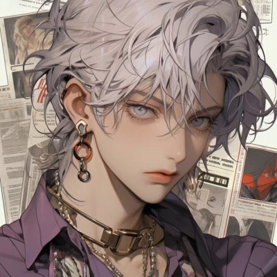 个性化旧漫男生头像图片