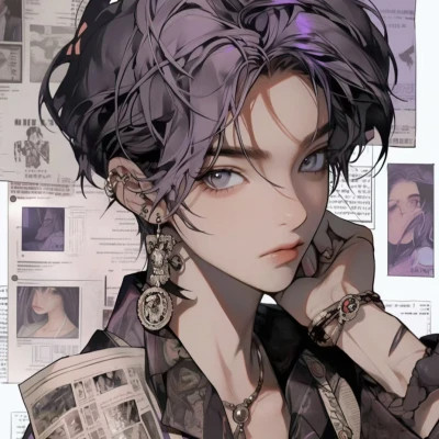 个性化旧漫男生头像图片