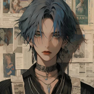 个性化旧漫男生头像图片