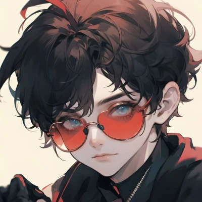 精选旧漫男生头像图片