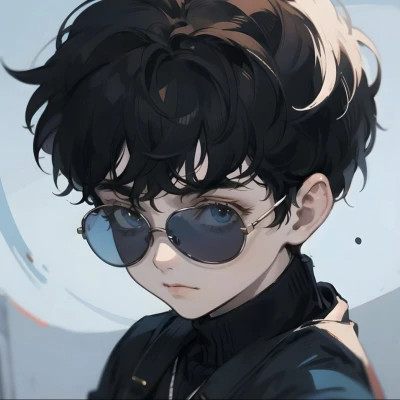 精选旧漫男生头像图片