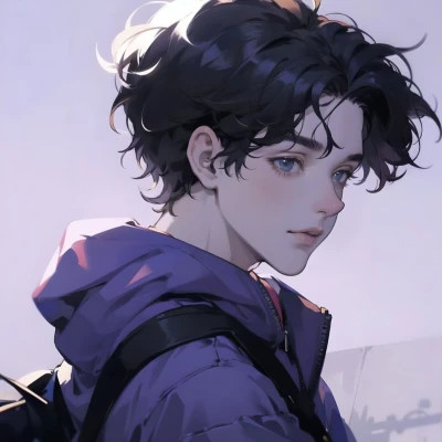 精选旧漫男生头像图片