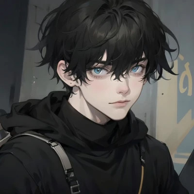 精选旧漫男生头像图片