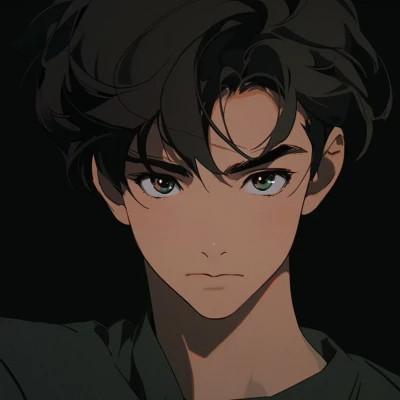 超酷动漫男生头像图片
