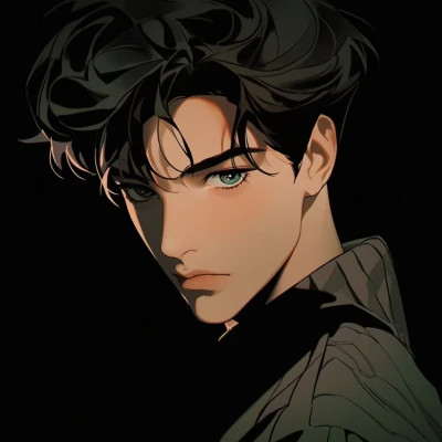 超酷动漫男生头像图片