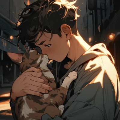 超酷动漫男生头像图片