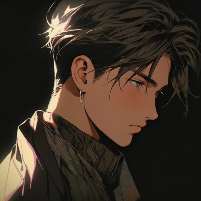 精选动漫男生头像图片
