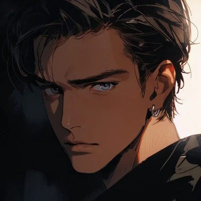 精选动漫男生头像图片