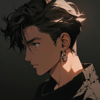 精选动漫男生头像图片