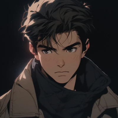 精选动漫男生头像图片