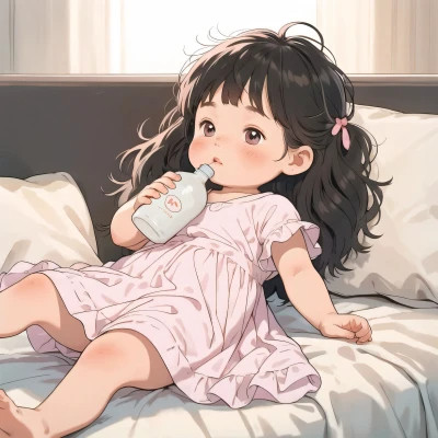 可爱网上最火的躺平摆烂图片