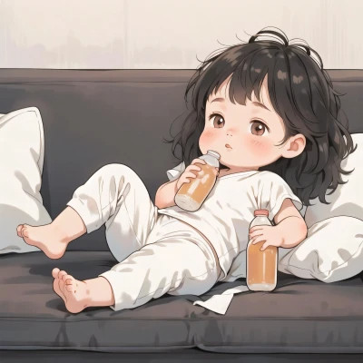 可爱网上最火的躺平摆烂图片