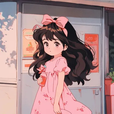 超级卡哇伊的治愈女生动漫头像