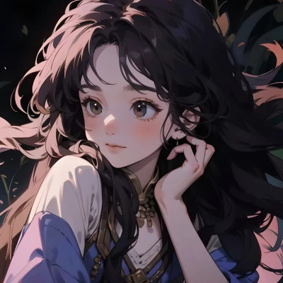 2025最新款女生动漫头像图片