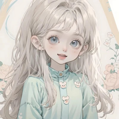 2025唯美女生动漫头像图片最新款