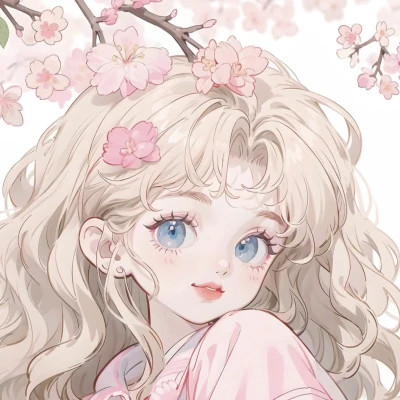 2025唯美女生动漫头像图片最新款