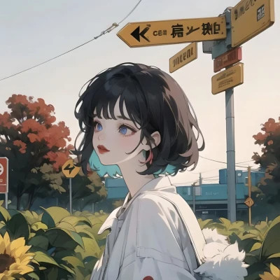 2025唯美女生动漫头像图片最新款