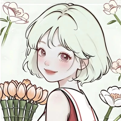 新潮女生动漫头像图片2025