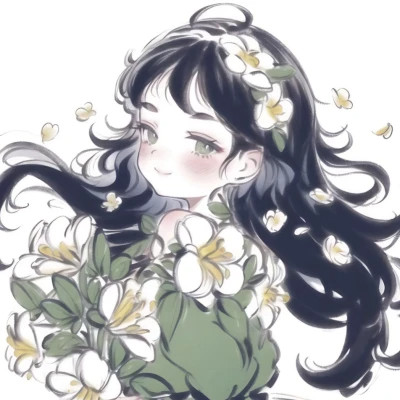 独特风格的女生动漫头像