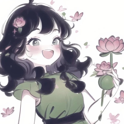 独特风格的女生动漫头像