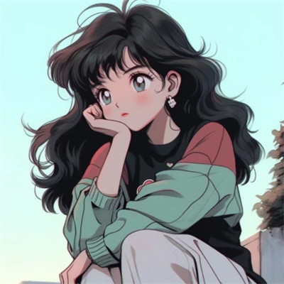 独特风格的女生动漫头像