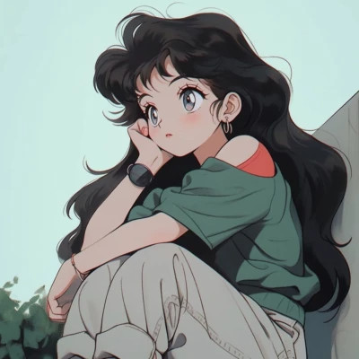 独特风格的女生动漫头像