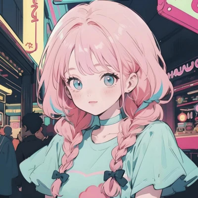 个性2025女生动漫头像图片
