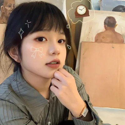 高清新款2025微信真人女生头像