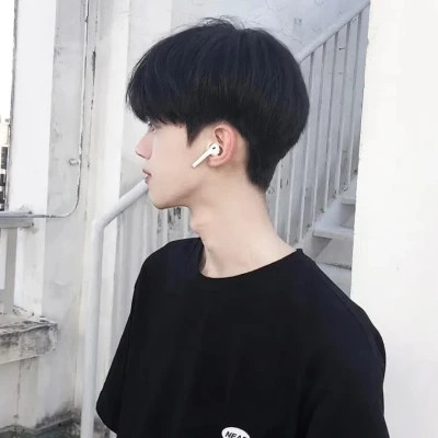 侧脸男生头像