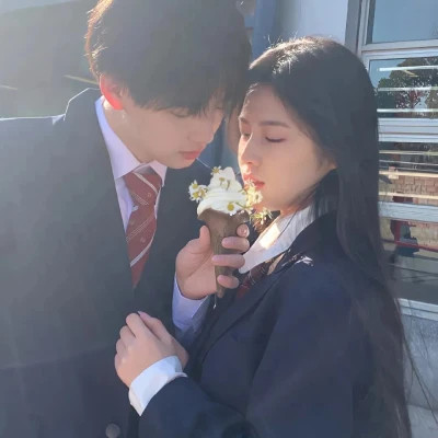 情侣头像真人图片