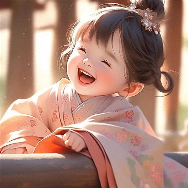 可爱治愈系古风小女孩头像图片
