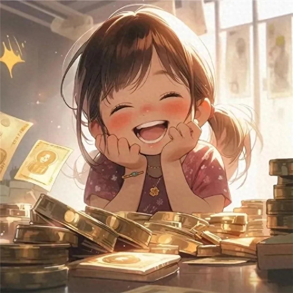 可爱招财搞钱头像图片