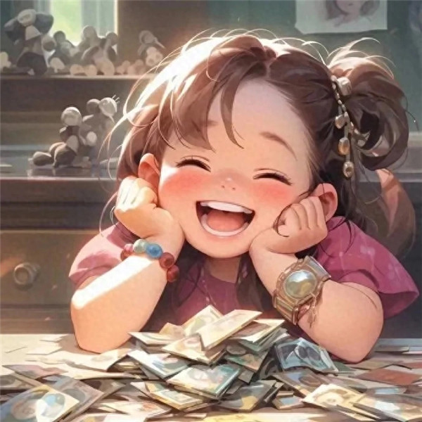 可爱招财搞钱头像图片