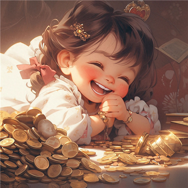可爱招财搞钱头像图片