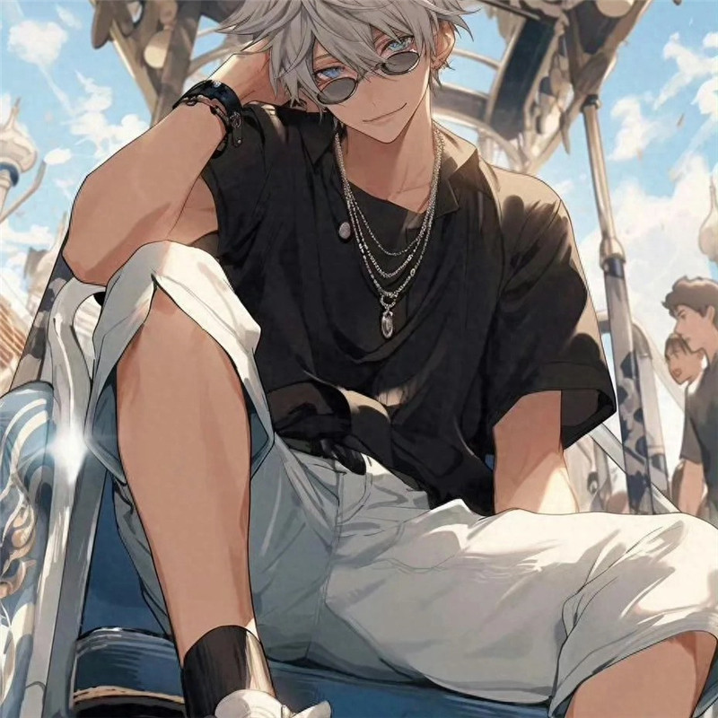 2025最新最酷动漫男生头像