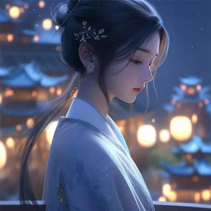 古风温婉美人头像图片