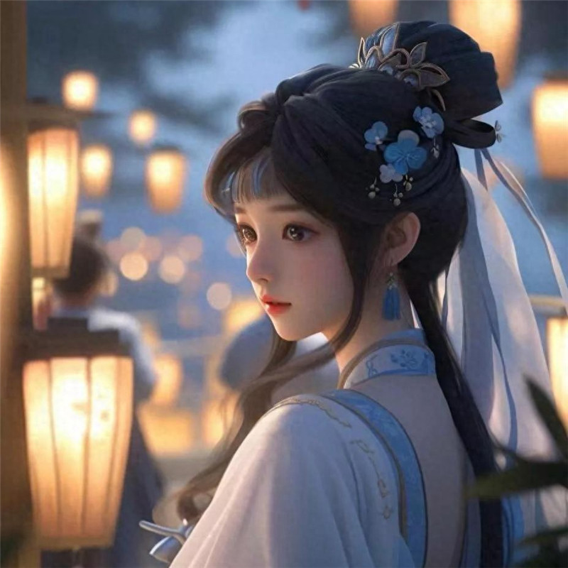 古风温婉美人头像图片