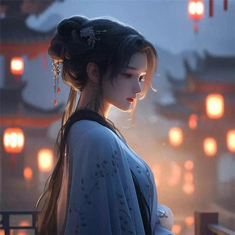 古风温婉美人头像图片
