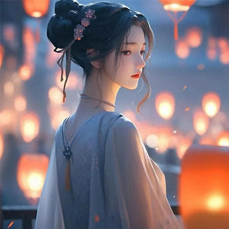 古风温婉美人头像图片