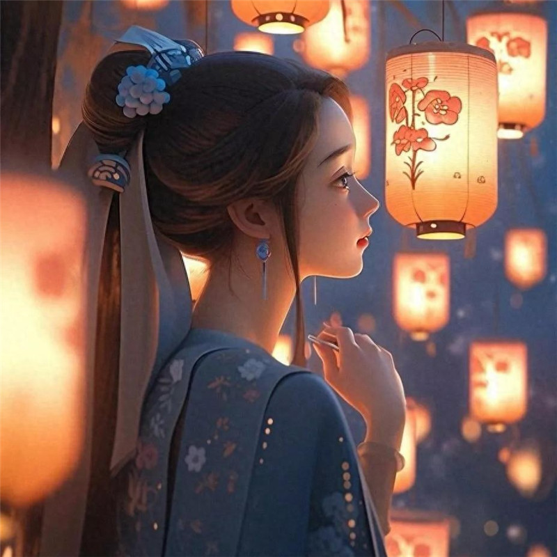 古风温婉美人头像图片