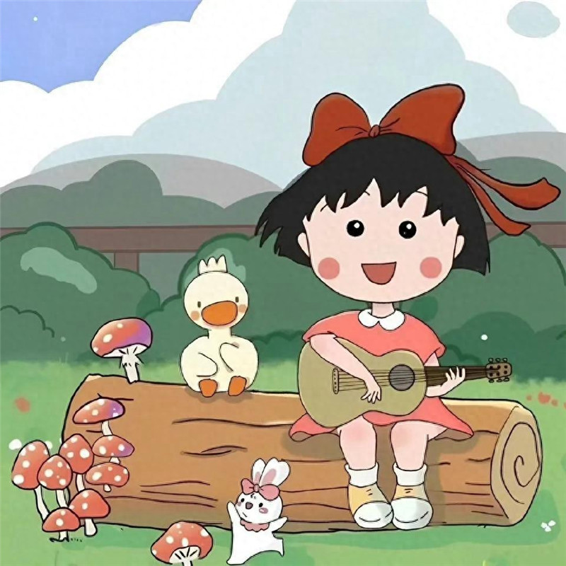 动漫女生小清新可爱头像图片