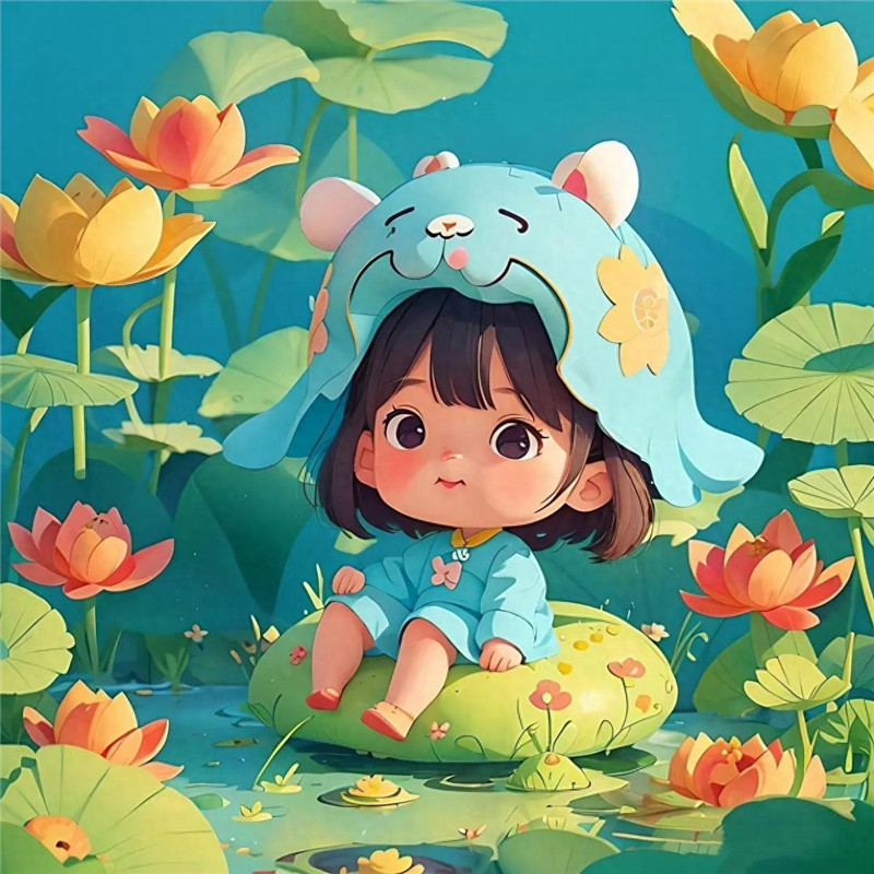 动漫女生小清新可爱头像图片