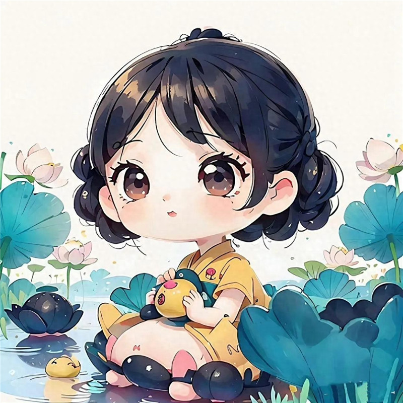 动漫女生小清新可爱头像图片