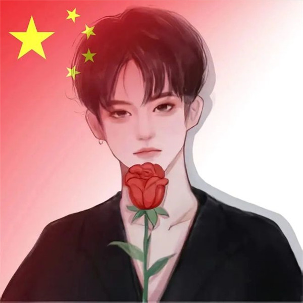 2025年高清无水印国庆情侣头像图片