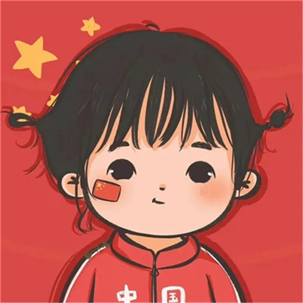 2025年高清无水印国庆情侣头像图片