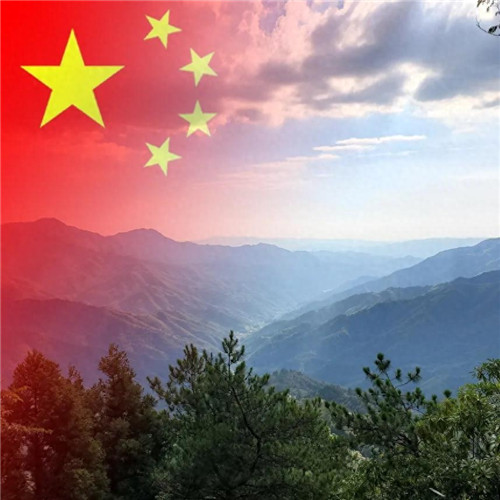 青山绿水国庆专用风景头像图片