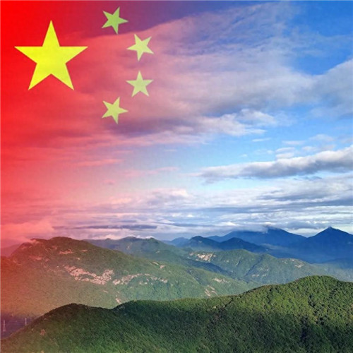 青山绿水国庆专用风景头像图片